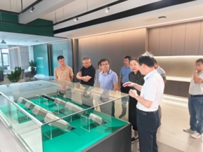 两地政协领导莅临恒业电子参观生产车间